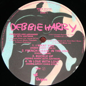 Debbie Harry* - Rockbird (LP, Album, San)