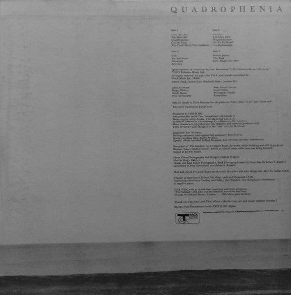 The Who - Quadrophenia (2xLP, Album)