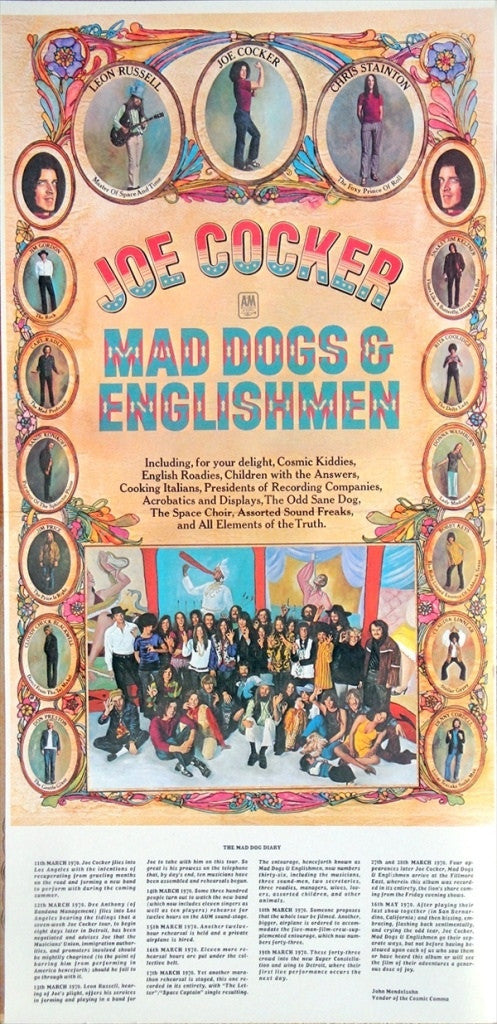 Joe Cocker - Mad Dogs & Englishmen (2xLP, Album, Fol)