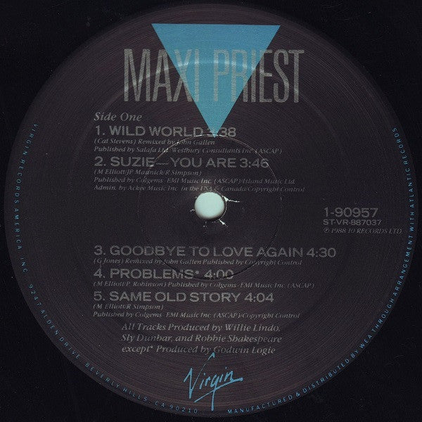Maxi Priest - Maxi Priest (LP, Album)