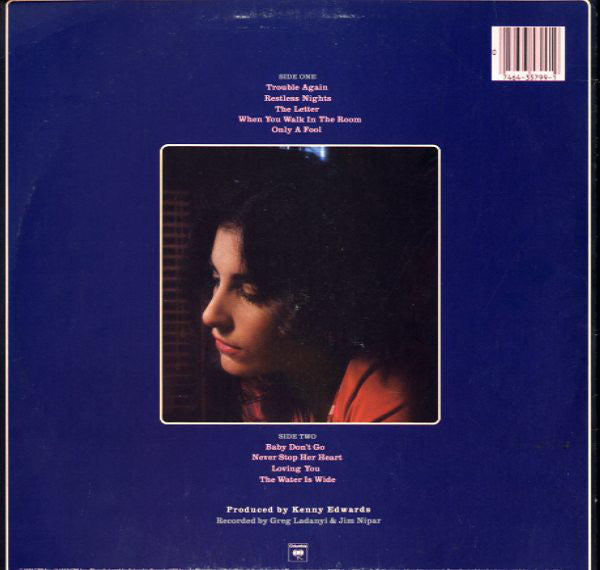 Karla Bonoff - Restless Nights (LP, Album, San)