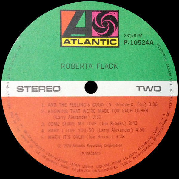 Roberta Flack - Roberta Flack (LP, Album)