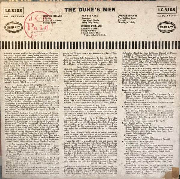 Various - The Duke's Men (LP, Comp)