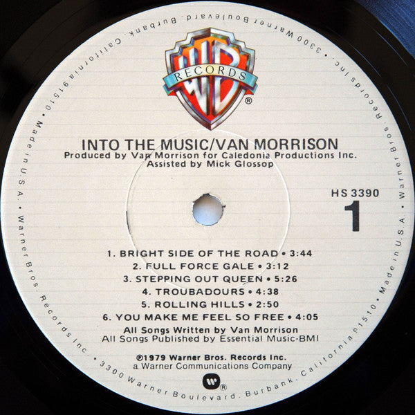 Van Morrison - Into The Music (LP, Album, Los)