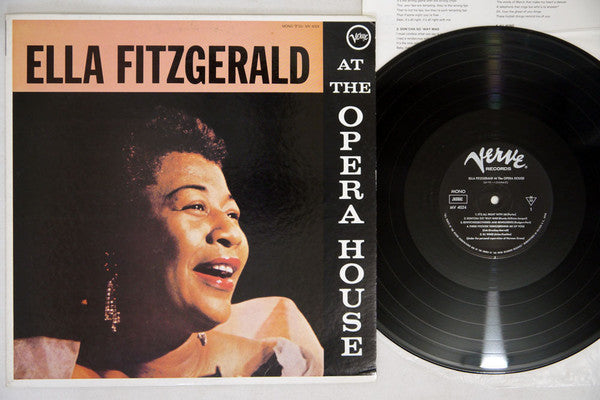 Ella Fitzgerald - Ella Fitzgerald At The Opera House(LP, Album, Mon...