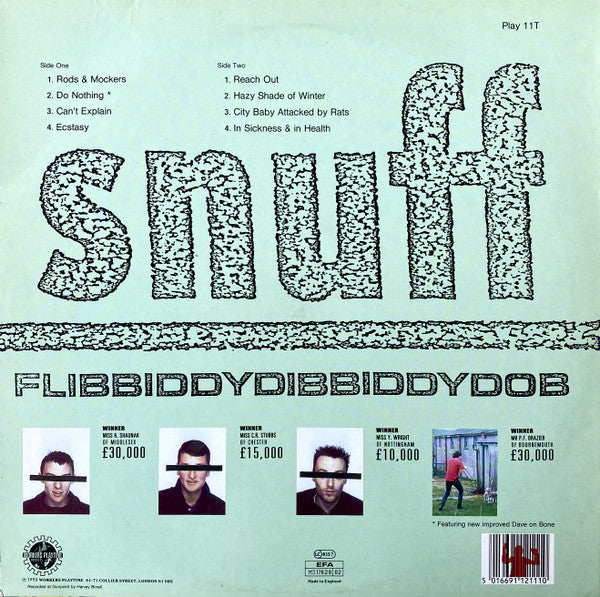Snuff (3) - Flibbiddydibbiddydob (12"", MiniAlbum)