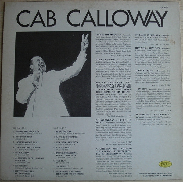 Cab Calloway - Cab Calloway (LP, Comp)