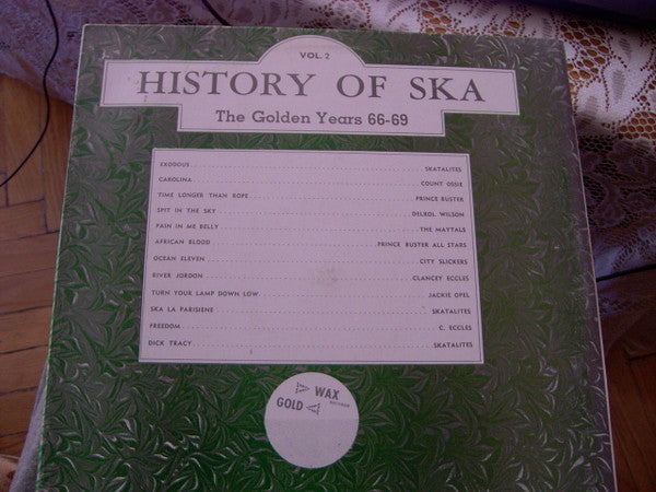 Various - History Of Ska Vol 2 (LP, Album, Comp, Mono, RE)