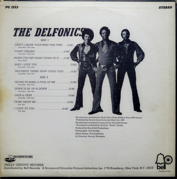 The Delfonics - The Delfonics (LP, Album, Bes)