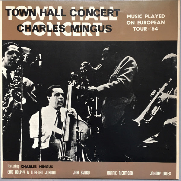 Charles Mingus - Town Hall Concert (LP, Album, RE)