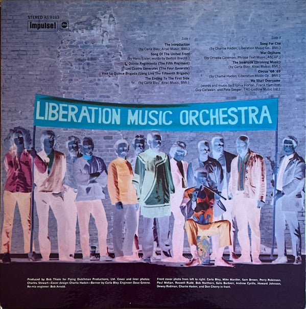 Charlie Haden - Liberation Music Orchestra (LP, Album, Gat)