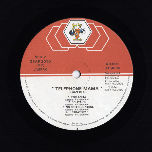 Gazebo - Telephone Mama (LP, Album)