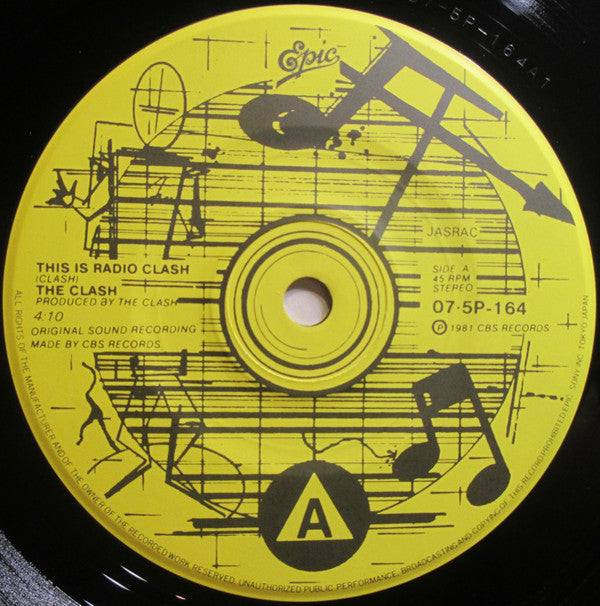 The Clash - Radio Clash (7"", Single)