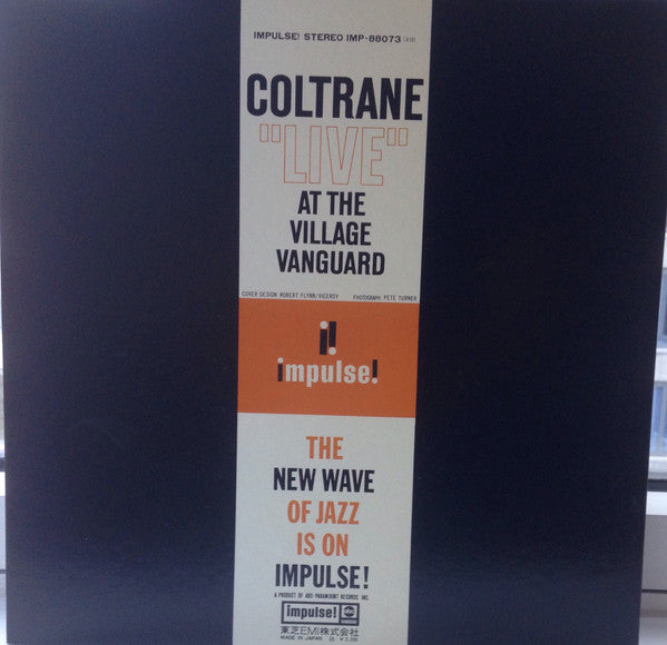 Coltrane* - ""Live"" At The Village Vanguard (LP, Album, RE, Gat)