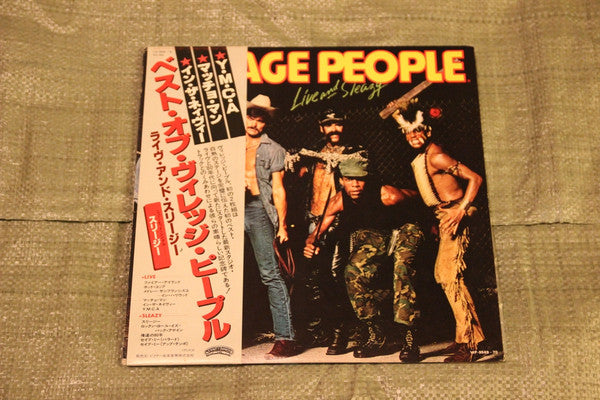 Village People - Live And Sleazy (2xLP, Album, Gat)