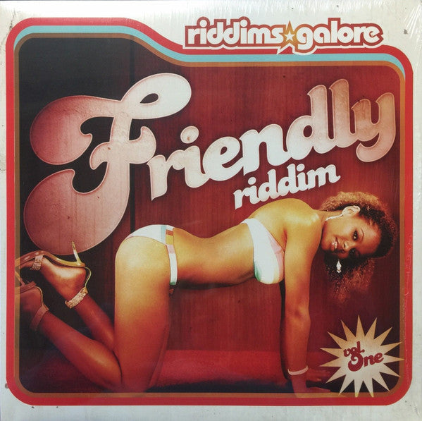 Various - Riddims Galore Vol. One - Friendly Riddim(2x12", Comp, Red)