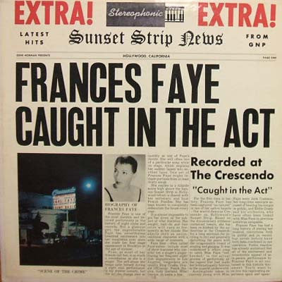 Frances Faye - Caught In The Act (LP, Album)
