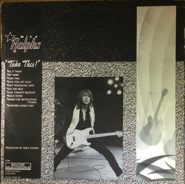 Mick Ralphs - Take This! (LP, Album)