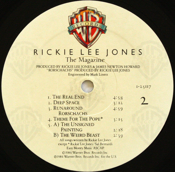 Rickie Lee Jones - The Magazine (LP, Album)