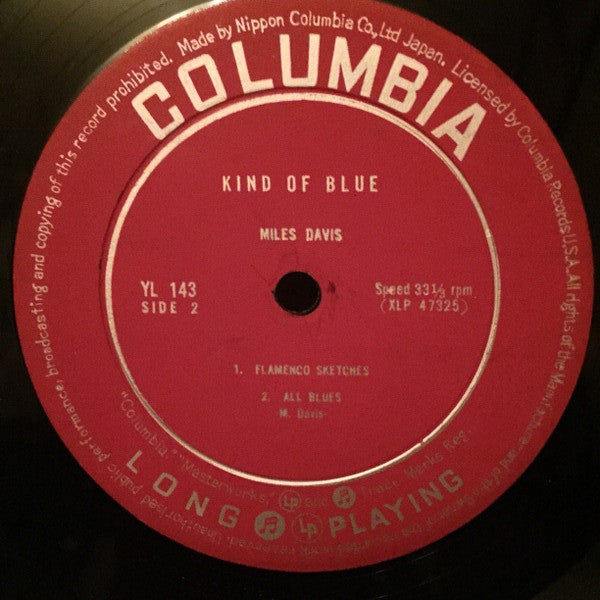Miles Davis - Kind Of Blue (LP, Album, Mono, M/Print)