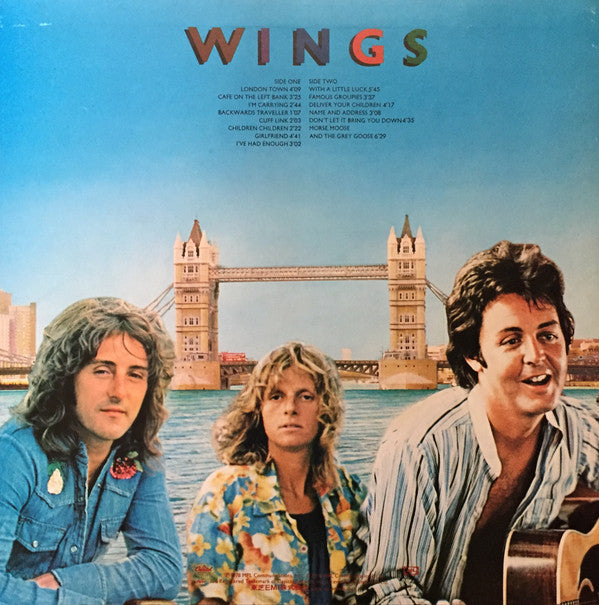 Wings (2) = ポール・マッカートニー&ウイングス* - London Town (LP, Album)