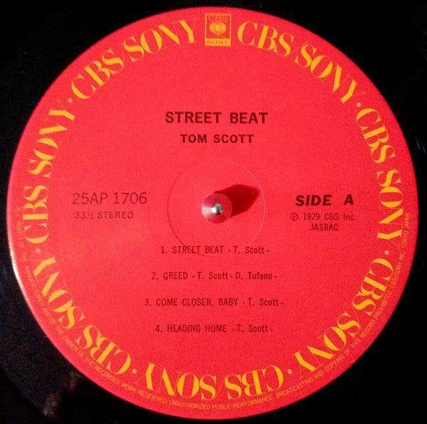 Tom Scott - Street Beat (LP, Album)