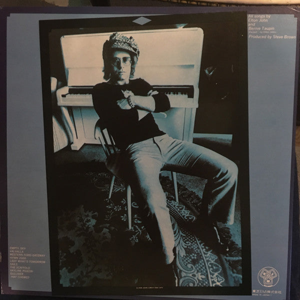 Elton John - Empty Sky (LP, Album, RE)