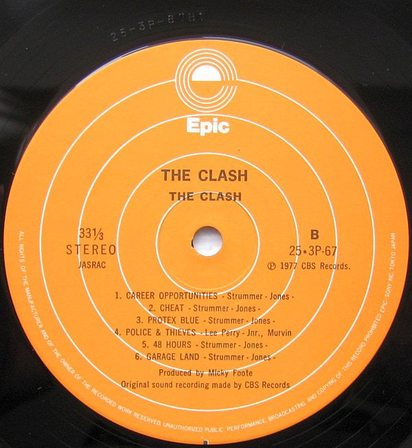 The Clash - The Clash (LP, Album, RE)