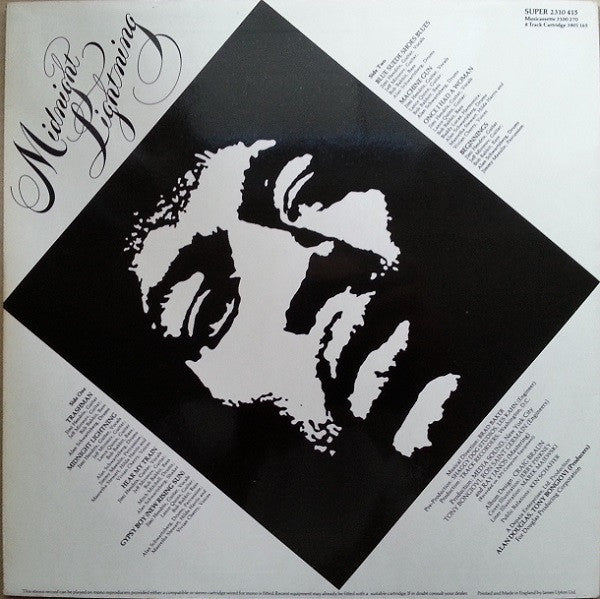 Jimi Hendrix - Midnight Lightning (LP, Album)