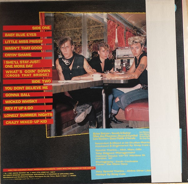 Stray Cats - Gonna Ball (LP, Album)