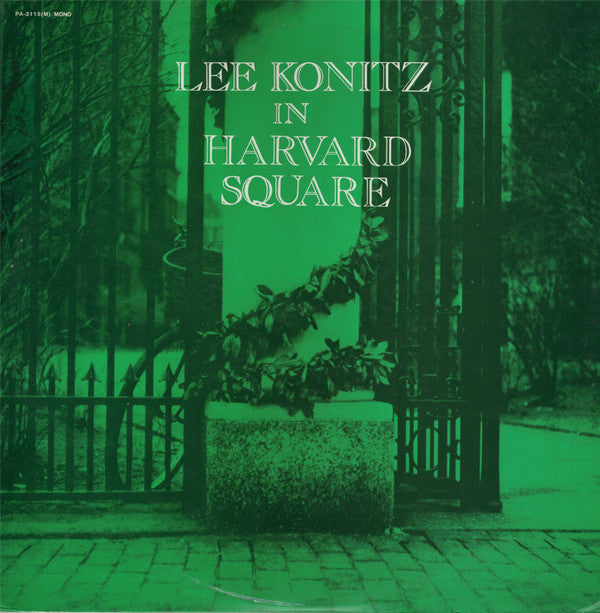 Lee Konitz - In Harvard Square (LP, Album, RE)