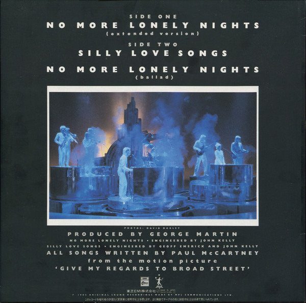 Paul McCartney - No More Lonely Nights (12"")