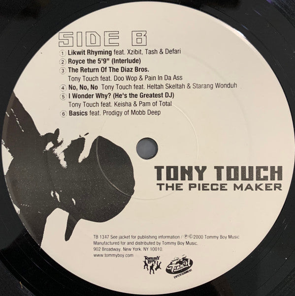 Tony Touch - The Piece Maker (2xLP, Album)