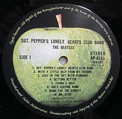 The Beatles - Sgt. Pepper's Lonely Hearts Club Band(LP, Stereo, Alb...