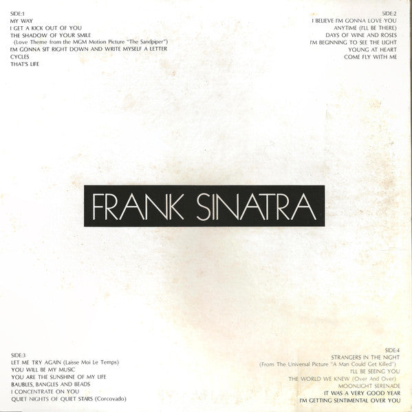 Frank Sinatra - Frank Sinatra (2xLP, Comp, RE, Gat)