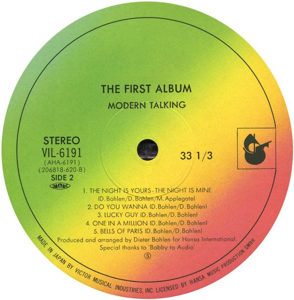 Modern Talking - The 1st Album (LP, Album)