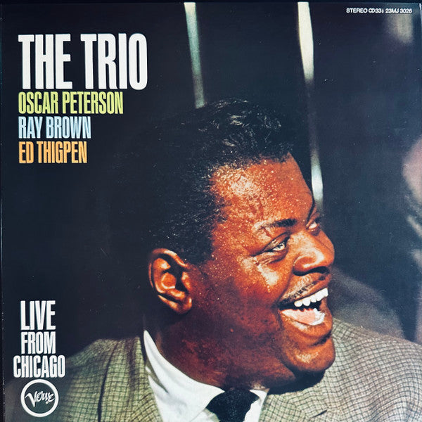 Oscar Peterson - The Trio - Live From Chicago (LP, Album, RE)