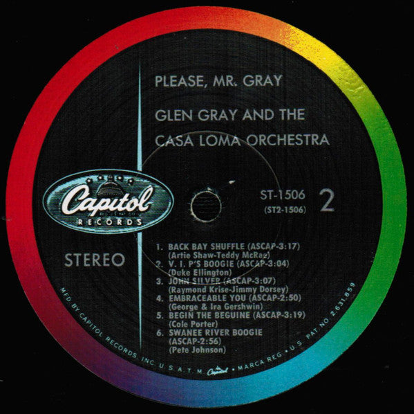 Glen Gray & The Casa Loma Orchestra - Please, Mr. Gray... (LP, Album)