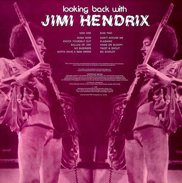 Jimi Hendrix - Looking Back With Jimi Hendrix (LP, Comp)