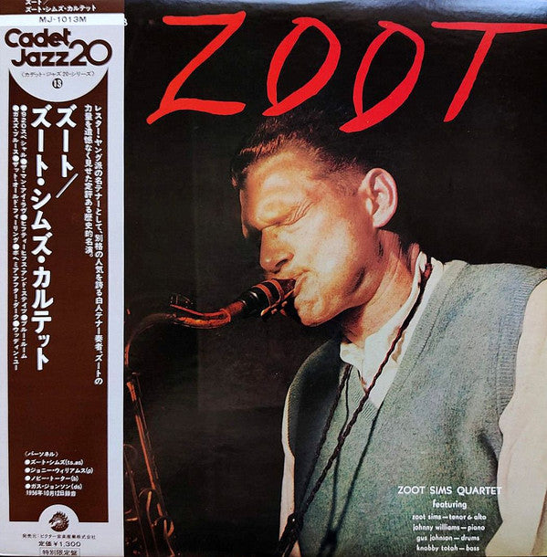 Zoot Sims Quartet - Zoot (LP, Album, Mono, RE)