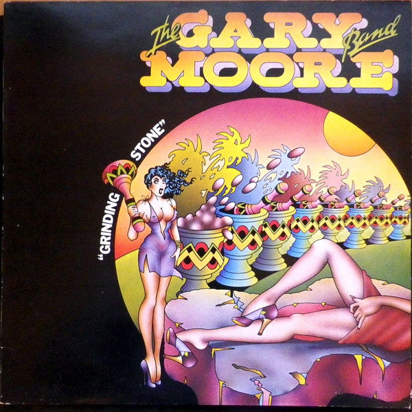 The Gary Moore Band - Grinding Stone (LP, Album, RE)