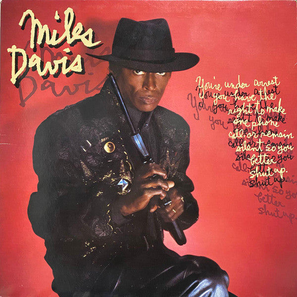 Miles Davis - You're Under Arrest (LP, Album, Gat)