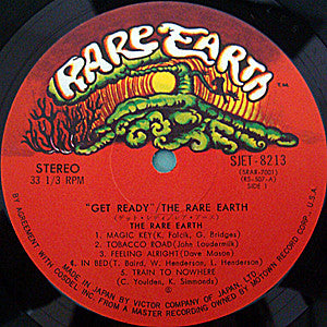Rare Earth - Get Ready (LP, Album)