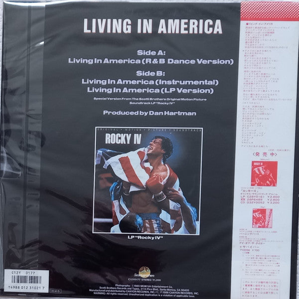 James Brown - Living In America (12"", Maxi)