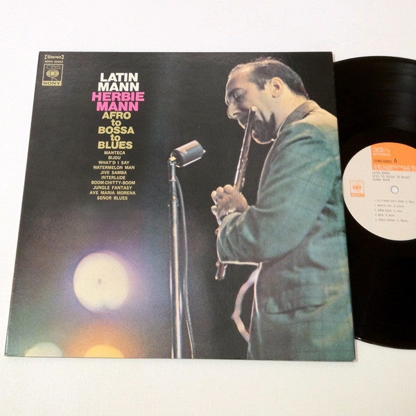 Herbie Mann - Latin Mann (Afro To Bossa To Blues) (LP, Album, Gat)