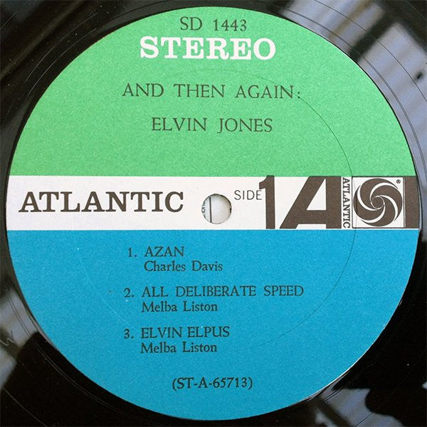Elvin Jones - And Then Again (LP, Album)