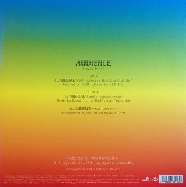 Ayumi Hamasaki - Audience (12"")