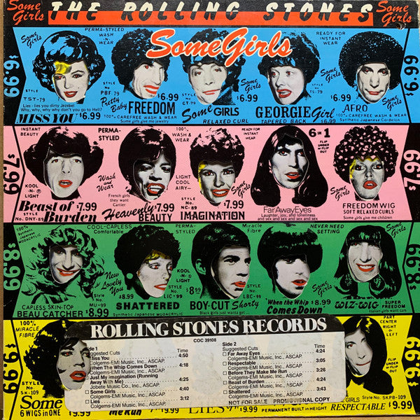 The Rolling Stones - Some Girls (LP, Album, 1st)