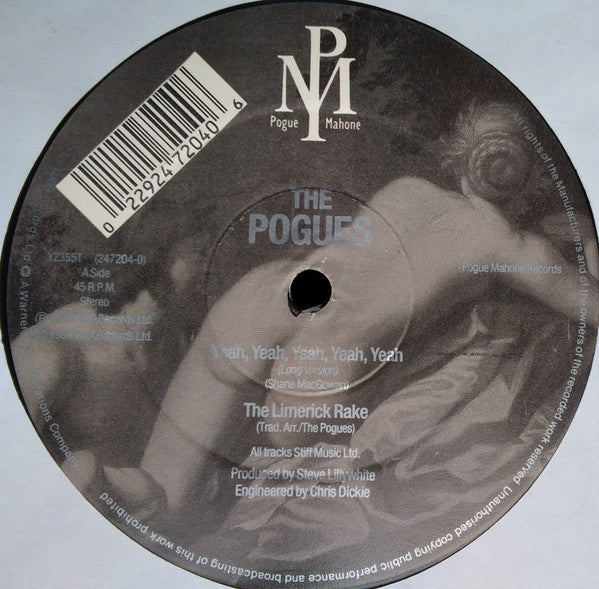 The Pogues - Yeah, Yeah, Yeah, Yeah, Yeah (12"", Single)