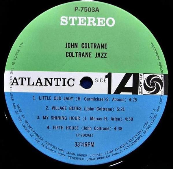 John Coltrane - Coltrane Jazz (LP, Album, RE)
